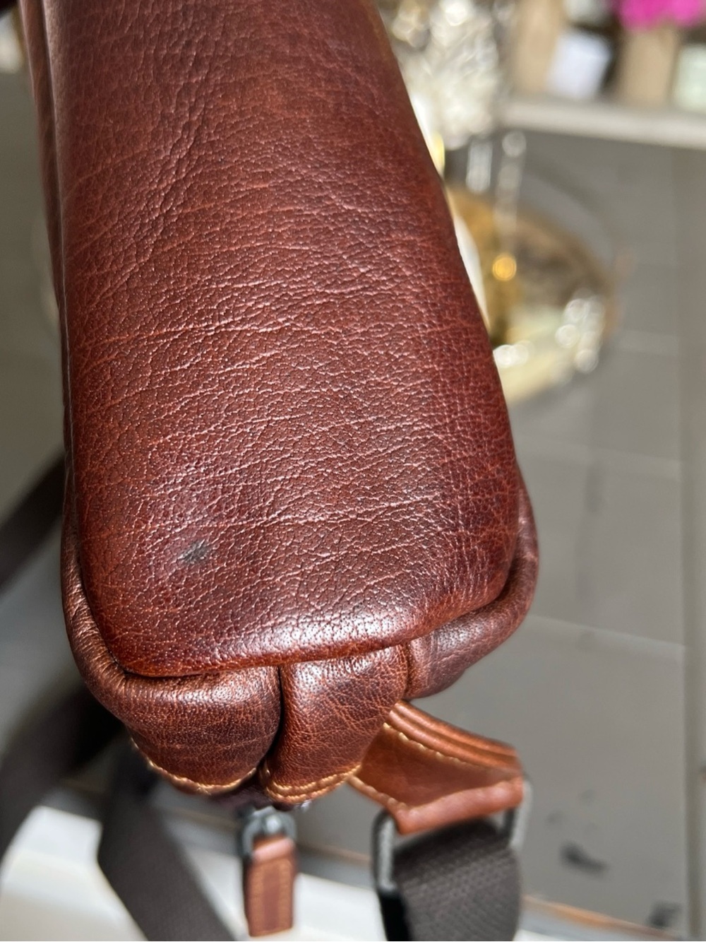 Jack Georges Small Convertible Backpack /Crossbody Leather - Picture 5 of 15